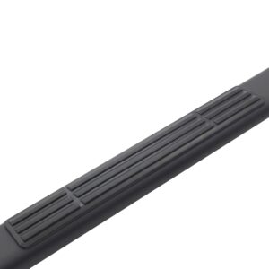 Big Country Truck Accessories 396520 - 6" WIDESIDER II Platinum Side Bars - BARS ONLY - Textured Black