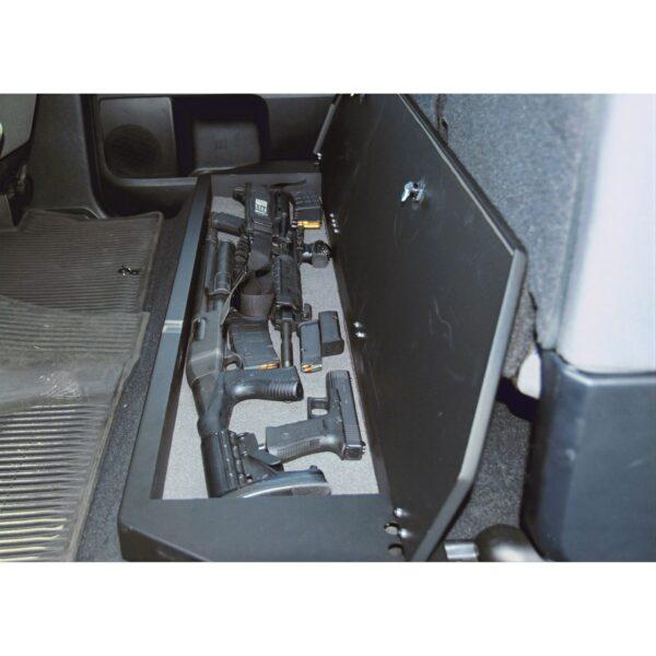 Lockable Metal Long Box Truck Storage for under the back seat