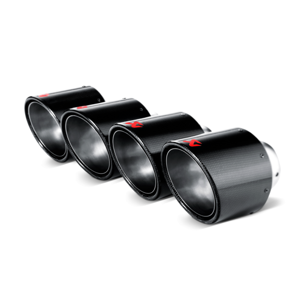 Akrapovic 2006-2011 Chevrolet Tail pipe set (Carbon,dia 115 mm)