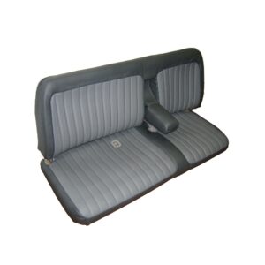 Bench Seat Upholstery with Arm Rest and without Headrest