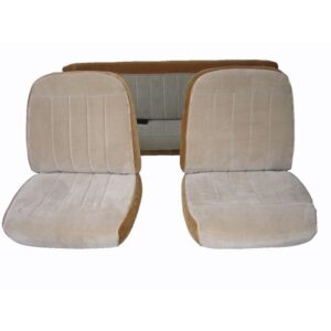 Front Bucket and Rear Bench Seat Upholstery