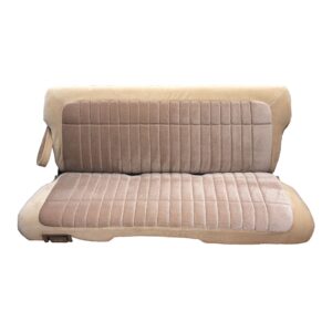 Front Bucket and Rear Bench Seat Upholstery