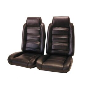 Front Buckets with Built in Headrests Seat Upholstery