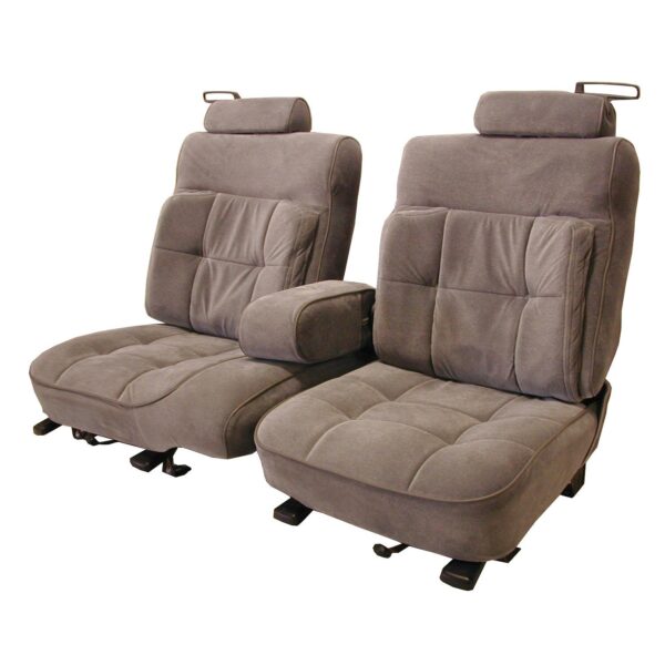 Front 55/45 Split Seat with Luxury Lumbar Cushion Seat Upholstery