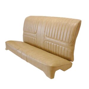 Front Split Back Bench with Headrests & Rear Bench Seat Upholstery