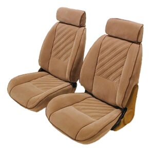 Front and Rear Seat Upholstery with Solid Rear Back Rest