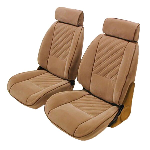 Front and Rear Seat Upholstery with Solid Rear Back Rest