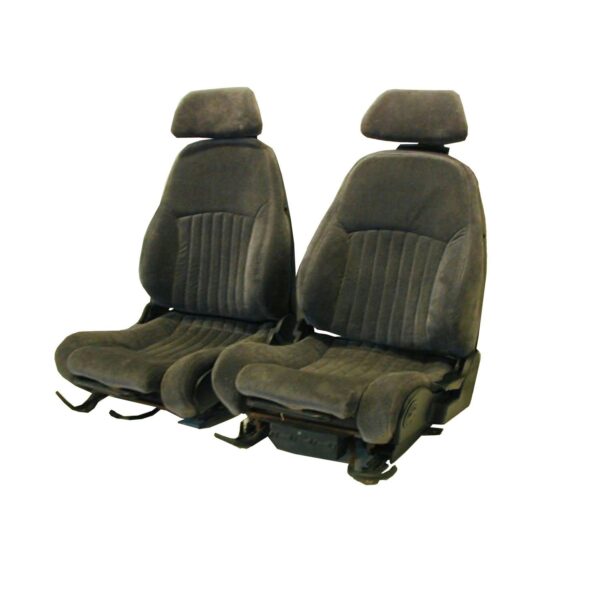 Front and Rear Seat Upholstery with Solid Rear Back Rest