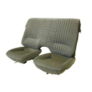 Front and Rear Seat Upholstery with Solid Rear Back Rest