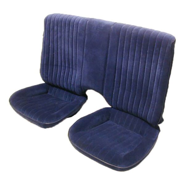 Front and Rear Seat Upholstery with Solid Rear Back Rest