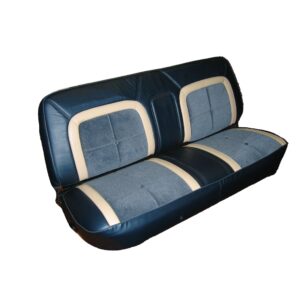 Front Bench Seat Upholstery with Open Back