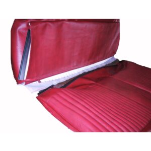 Front Bench Seat Upholstery with Pocket Behind Closed Back