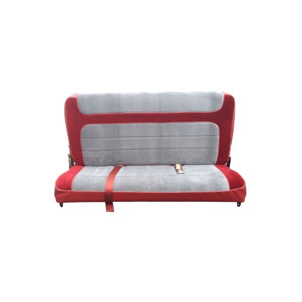 Front Bench with split backrest and Rear Bench Seat Upholstery