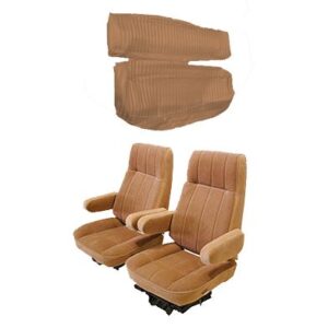 Front Buckets and Rear Bench Seat Upholstery