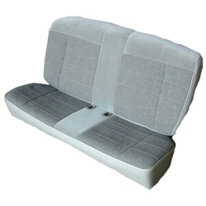 Front Buckets with Head Rests and Rear Bench Seat Upholstery Standard Model