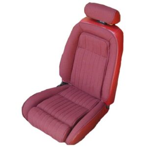 Front Sport Buckets with Leg Lumbar and Rear Bench Seat Upholstery