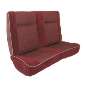 Front Buckets with Head Rests and Rear Bench Seat Upholstery Standard Model