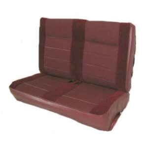 Front Buckets with Leg Lumbar and Halo Headrest and Rear Bench Seat Upholstery