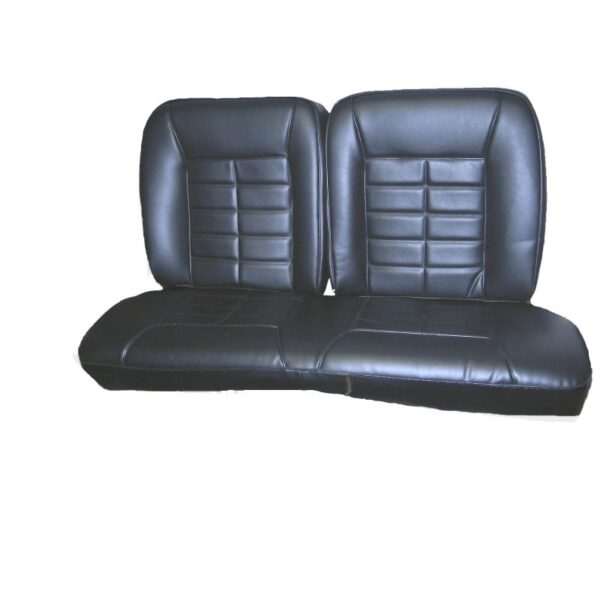 Front Buckets with Head Rest and Split Rear Bench Seat Upholstery Base Model