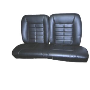 Front Buckets with Head Rest and Split Rear Bench Seat Upholstery Base Model