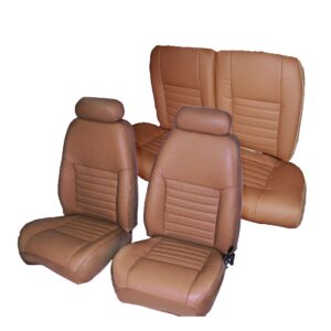 Front Buckets and Rear Bench Seat Upholstery