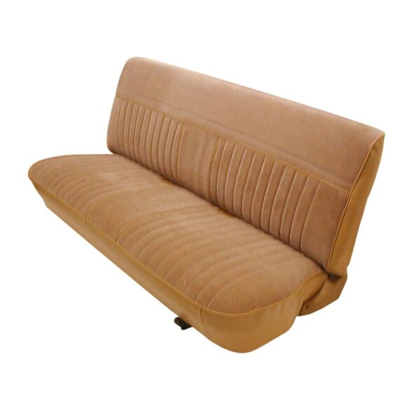 Front Bench, Split Center Bench with Carpet Back and Rear Bench Seat Upholstery