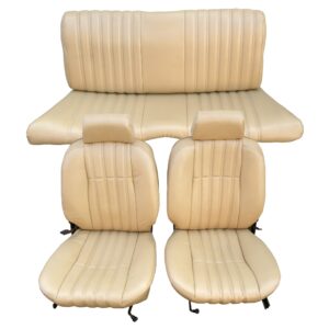 Front Buckets and Rear Bench Seat Upholstery