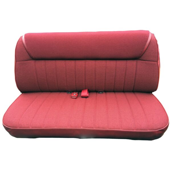 Front Buckets and Rear Bench Seat Upholstery