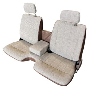 Front Bench with Split Back Seat Upholstery