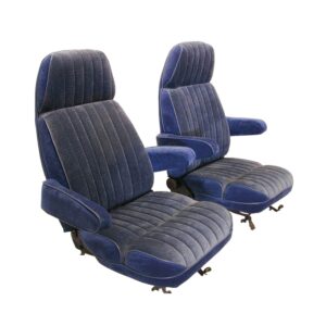 Front Buckets, Split Center Bench and Rear Bench Seat Upholstery