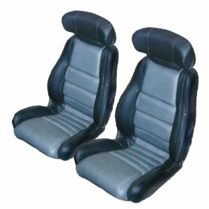 Front Buckets with Speakers in Headrests Seat Upholstery