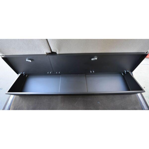 Lockable Metal Truck Storage for under the back seat