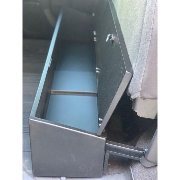 Lockable Metal Truck Storage for under the back seat