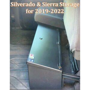 Lockable Metal Truck Storage for under the back seat