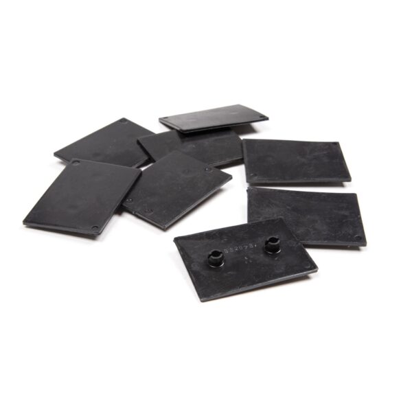 Leaf Spring Anti-Friction Pads - 2.5 Inch Wide - 10 Pack