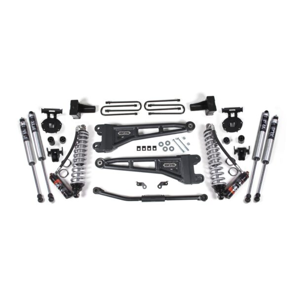 2.5 Inch Lift Kit w/ Radius Arm - FOX 2.5 Performance Elite Coil-Over Conversion - Ford F250/F350 Super Duty (11-16) 4WD - Diesel