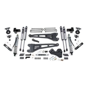 4 Inch Lift Kit w/ Radius Arm - FOX 2.5 Coil-Over Conversion - Ford F250/F350 Super Duty (17-19) 4WD - Diesel