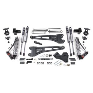 4 Inch Lift Kit w/ Radius Arm - FOX 2.5 Performance Elite Coil-Over Conversion - Ford F350 Super Duty DRW (20-22) 4WD - Diesel