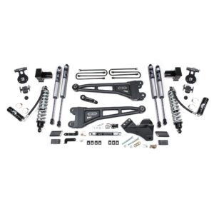 4 Inch Lift Kit w/ Radius Arm - FOX 2.5 Coil-Over Conversion - Ford F250/F350 Super Duty (17-19) 4WD - Diesel