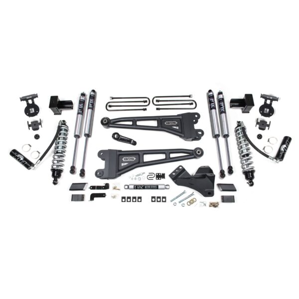 5 Inch Lift Kit w/ Radius Arm - FOX 2.5 Coil-Over Conversion - Ford F250/F350 Super Duty (20-22) 4WD - Diesel