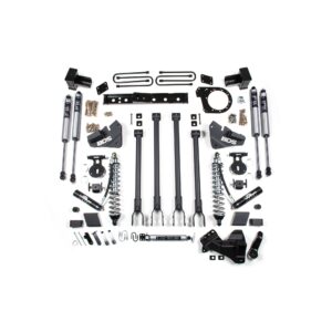 6 Inch Lift Kit - 4-Link & FOX 2.5 Coil-Over Conversion - Ford F250/F350 Super Duty (17-19) 4WD - Diesel