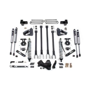 4 Inch Lift Kit w/ 4-Link - FOX 2.5 Coil-Over Conversion - Ford F350 Super Duty DRW (20-22) 4WD - Diesel