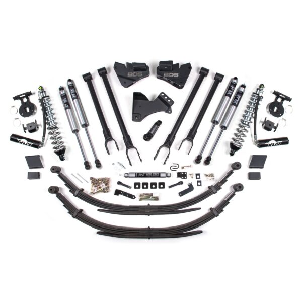 5 Inch Lift Kit w/ 4-Link - FOX 2.5 Coil-Over Conversion - Ford F250/F350 Super Duty (20-22) 4WD - Diesel