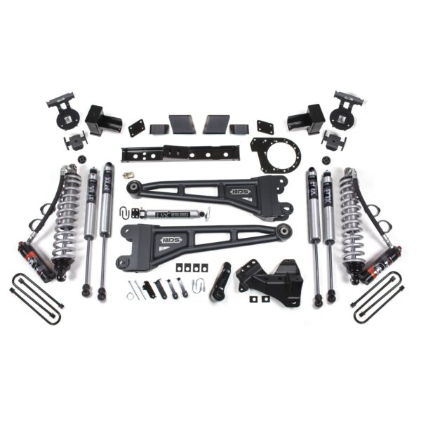 7 Inch Lift Kit w/ Radius Arm - FOX 2.5 Performance Elite Coil-Over Conversion - Ford F250/F350 Super Duty (20-22) 4WD - Diesel