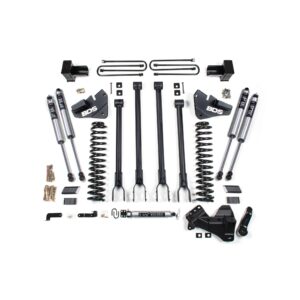 4 Inch Lift Kit w/ 4-Link - Ford F350 Super Duty DRW (17-19) 4WD - Gas