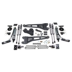 4 Inch Lift Kit w/ Radius Arm - FOX 2.5 Coil-Over Conversion - Ford F250/F350 Super Duty (11-16) 4WD - Diesel