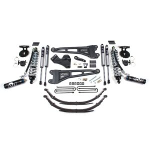 4 Inch Lift Kit w/ Radius Arm - FOX 2.5 Coil-Over Conversion - Ford F250/F350 Super Duty (11-16) 4WD - Diesel