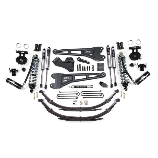 6 Inch Lift Kit w/ Radius Arm - FOX 2.5 Coil-Over Conversion - Ford F250/F350 Super Duty (05-07) 4WD - Diesel