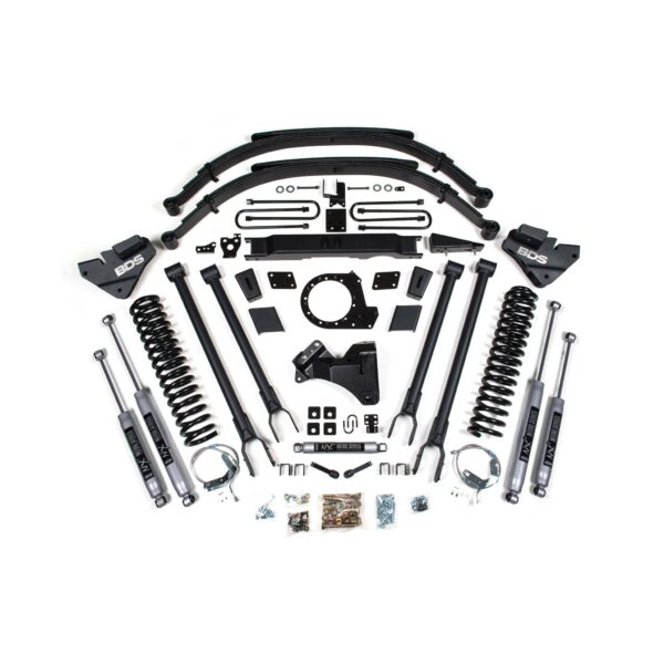 9 Inch Lift Kit w/ 4-Link - Ford F250/F350 Super Duty (20-22) 4WD - Diesel