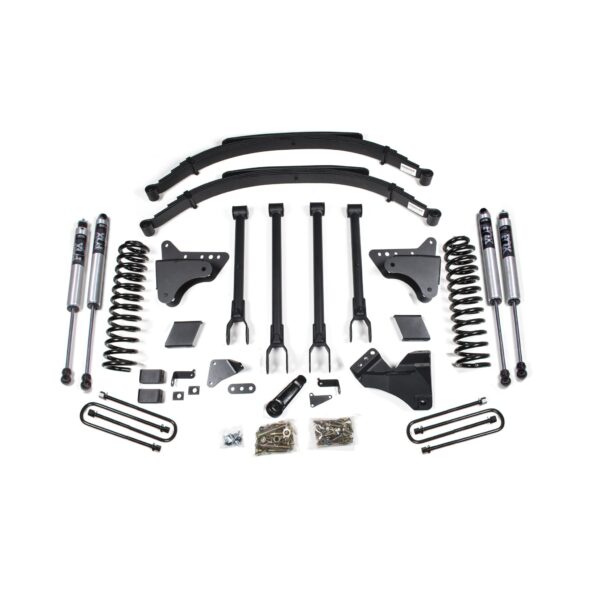 6 Inch Lift Kit w/ 4-Link - Ford F250/F350 Super Duty (11-16) 4WD - Gas